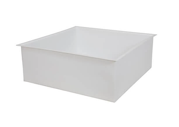 725 Gallon Dura-Cast Plastic Rectangular Open Top Tank (Part #501120-1.2)