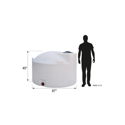 550 Gallon RomoTech Vertical Storage Tank (MPN:82124749)