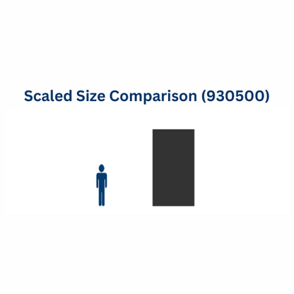 500 Gallon Dura-Cast Cone Bottom Storage Tank w/ 45° Cone Angle (MPN:930500-1.5)