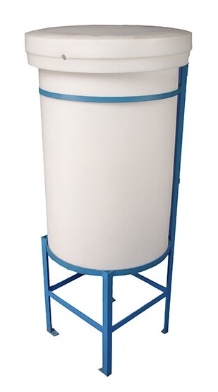 100 Gallon Dura-Cast Cone Bottom Storage Tank w/ 45° Cone Angle (MPN:970100-1.9)