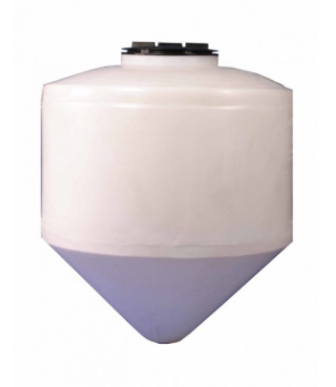 150 Gallon Dura-Cast Cone Bottom Storage Tank w/ 45° Cone Angle (MPN: 930150-1.9)